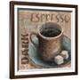 Blue Specialty Coffee II-Todd Williams-Framed Premium Giclee Print