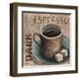 Blue Specialty Coffee II-Todd Williams-Framed Art Print