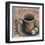 Blue Specialty Coffee II-Todd Williams-Framed Art Print