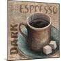 Blue Specialty Coffee II-Todd Williams-Mounted Art Print