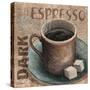 Blue Specialty Coffee II-Todd Williams-Stretched Canvas