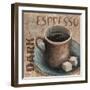 Blue Specialty Coffee II-Todd Williams-Framed Art Print