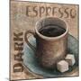 Blue Specialty Coffee II-Todd Williams-Mounted Art Print