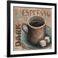 Blue Specialty Coffee II-Todd Williams-Framed Art Print