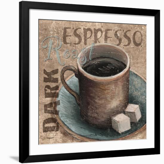 Blue Specialty Coffee II-Todd Williams-Framed Art Print