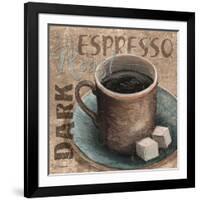 Blue Specialty Coffee II-Todd Williams-Framed Art Print