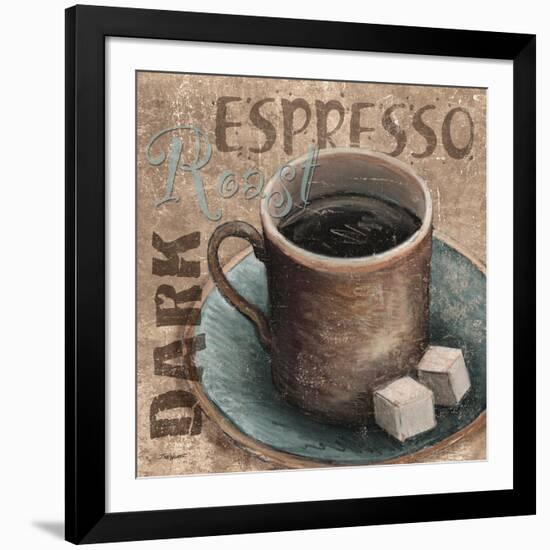 Blue Specialty Coffee II-Todd Williams-Framed Art Print