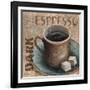 Blue Specialty Coffee II-Todd Williams-Framed Art Print