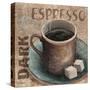 Blue Specialty Coffee II-Todd Williams-Stretched Canvas