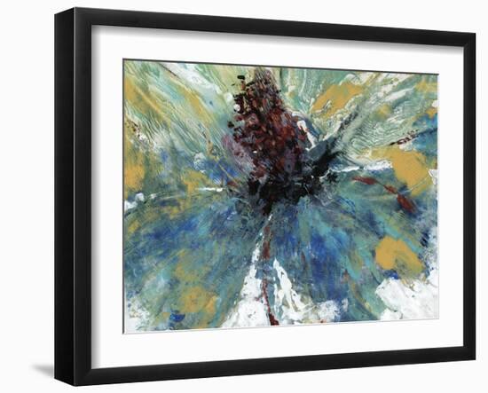 Blue Splash I-Tim OToole-Framed Art Print