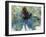 Blue Splash I-Tim OToole-Framed Art Print