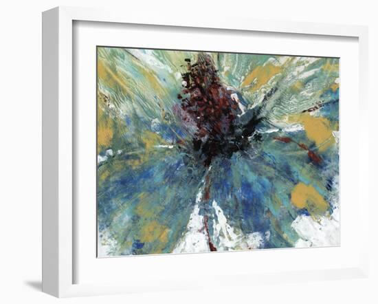 Blue Splash I-Tim OToole-Framed Art Print