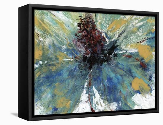 Blue Splash I-Tim OToole-Framed Stretched Canvas