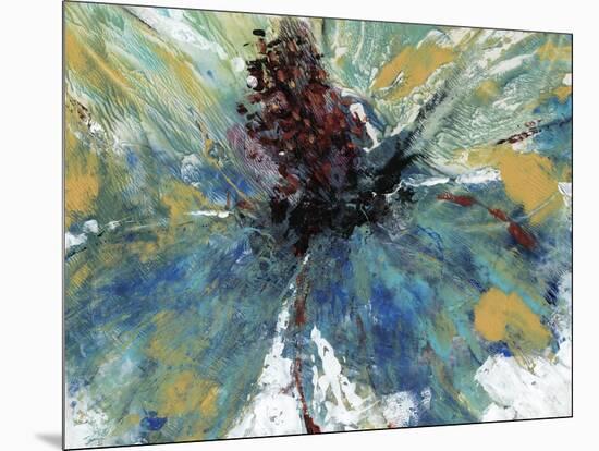 Blue Splash I-Tim OToole-Mounted Art Print