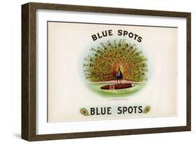 Blue Spots-Art Of The Cigar-Framed Giclee Print