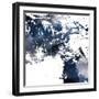 Blue Square Jay Mess-OnRei-Framed Art Print