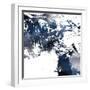 Blue Square Jay Mess-OnRei-Framed Art Print