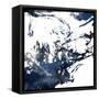 Blue Square Jay Mix-OnRei-Framed Stretched Canvas