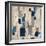 Blue Squared-Dennis Dascher-Framed Art Print