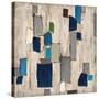 Blue Squared-Dennis Dascher-Stretched Canvas