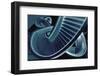 Blue Stair-Henk Van-Framed Photographic Print