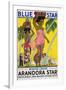 Blue Star Arandora Star Poster-Kenneth Shoesmith-Framed Giclee Print