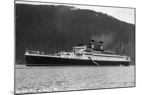 Blue Star Line Cruise Ship SS Arandora Star, Norway, C1927-C1939-null-Mounted Giclee Print