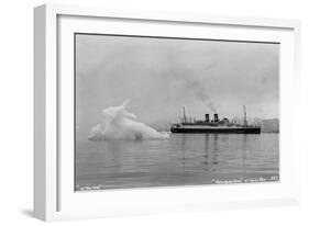 Blue Star Line's Cruise Ship Ss 'Arandora Star, Kongsfjorden, Spitzbegen, Norway, 1929-null-Framed Giclee Print