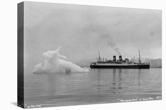 Blue Star Line's Cruise Ship Ss 'Arandora Star, Kongsfjorden, Spitzbegen, Norway, 1929-null-Stretched Canvas