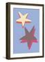 Blue Star-Pictufy Studio-Framed Giclee Print