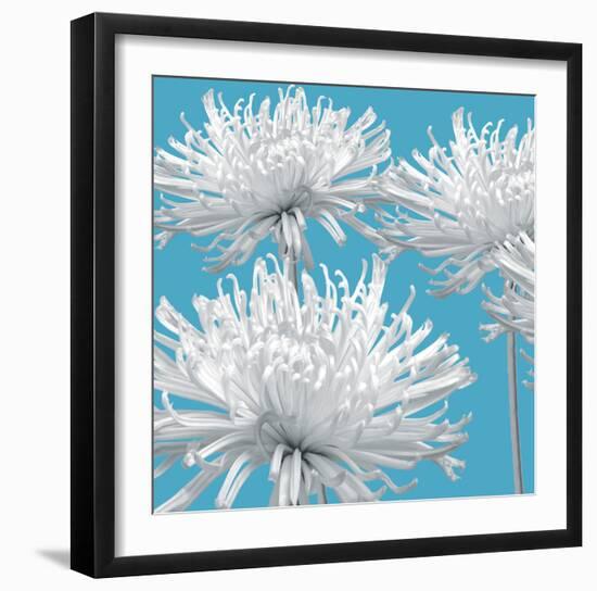 Blue Steel II-Linda Wood-Framed Giclee Print