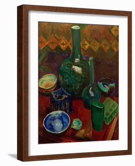 Blue Still Life, 1907/1908-Robert Delaunay-Framed Giclee Print