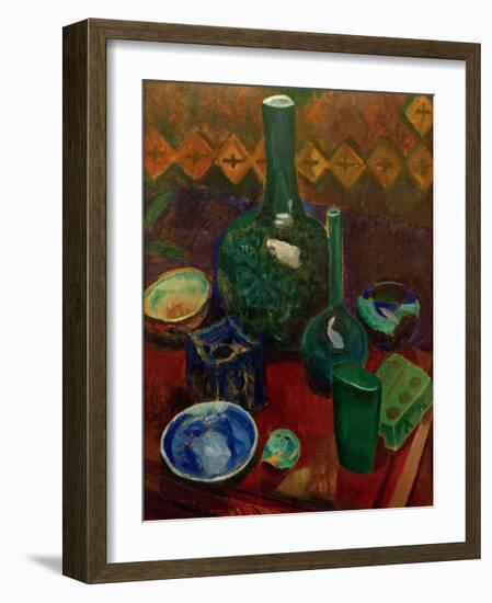 Blue Still Life, 1907/1908-Robert Delaunay-Framed Giclee Print