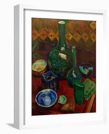 Blue Still Life, 1907/1908-Robert Delaunay-Framed Giclee Print