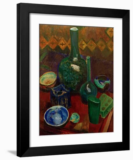 Blue Still Life, 1907/1908-Robert Delaunay-Framed Giclee Print