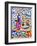 blue still life,2017-Alex Caminker-Framed Premium Giclee Print