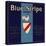 Blue Stripe Brand - Fillmore, California - Citrus Crate Label-Lantern Press-Stretched Canvas
