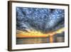 Blue Sunset-Robert Goldwitz-Framed Photographic Print