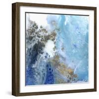 Blue Surf I-Wendy Kroeker-Framed Art Print