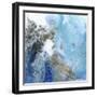 Blue Surf I-Wendy Kroeker-Framed Art Print