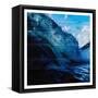 Blue Surf-Sheldon Lewis-Framed Stretched Canvas