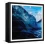 Blue Surf-Sheldon Lewis-Framed Stretched Canvas