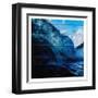 Blue Surf-Sheldon Lewis-Framed Art Print