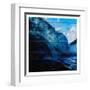 Blue Surf-Sheldon Lewis-Framed Art Print