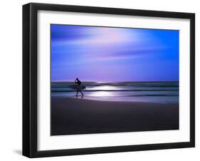 Blue Surfer II-Josh Adamski-Framed Photographic Print