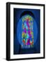 Blue Swirls, from the Series Eglise St Pierre D'Arene, 2015-Joy Lions-Framed Giclee Print