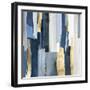 Blue Symphony I-Emma Peal-Framed Art Print