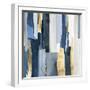 Blue Symphony I-Emma Peal-Framed Art Print