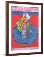 Blue Table-Wayne Ensrud-Framed Limited Edition