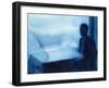 Blue Table-Graham Dean-Framed Giclee Print